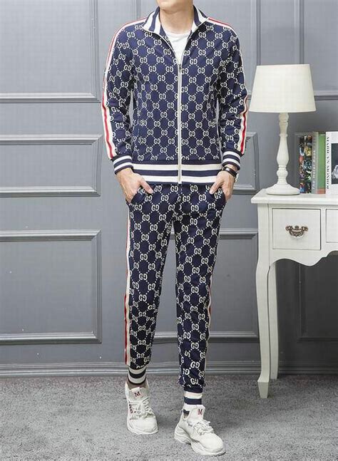 fake gucci tracksuit mens etsy|cheap Gucci tracksuit men.